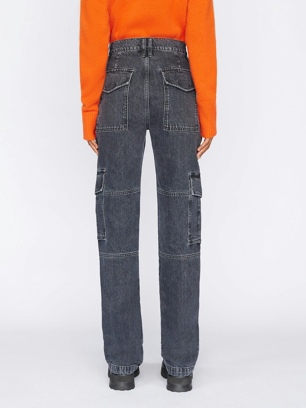 jeans back view